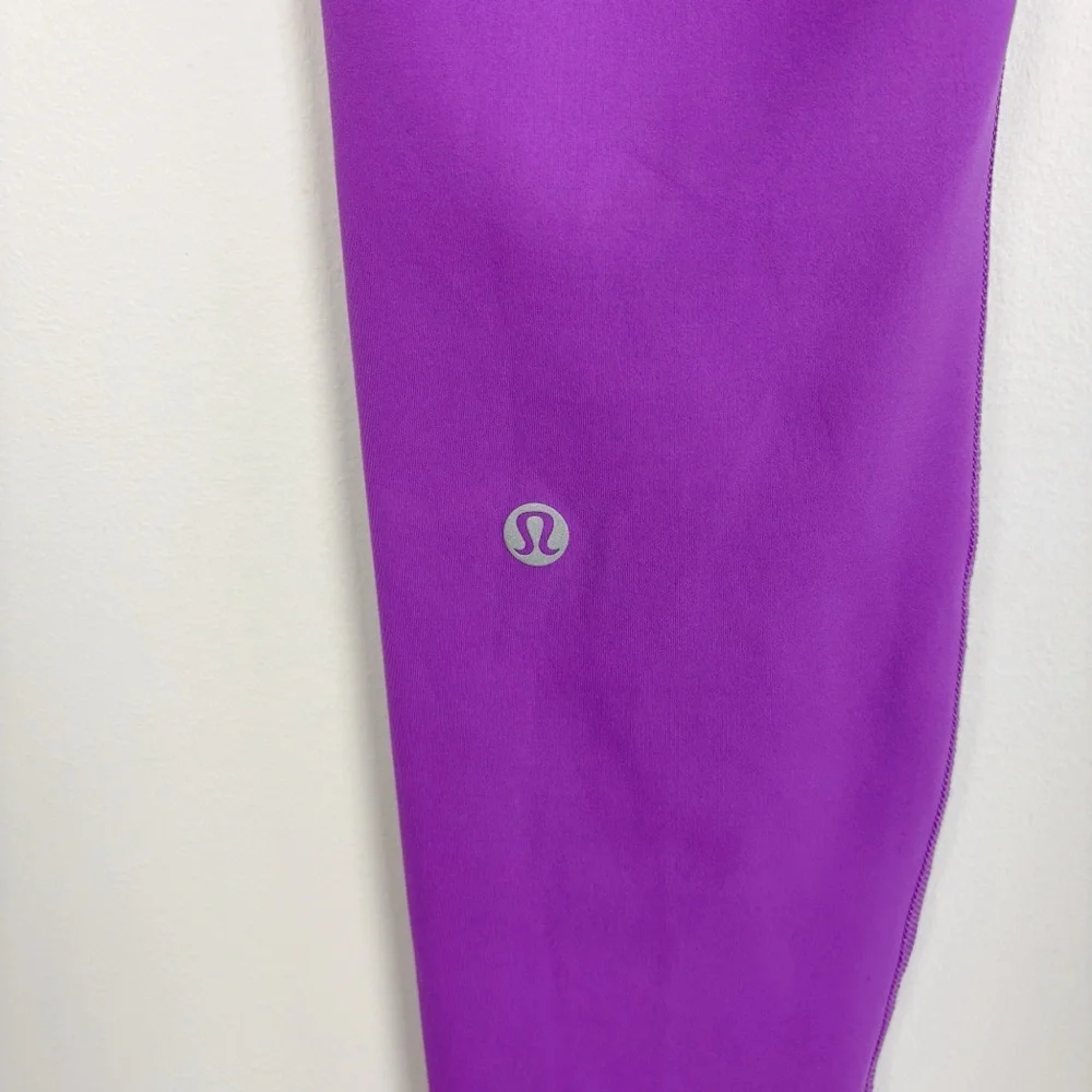 Lululemon Wunder Train High-Rise Tight with Pockets 25" Moonlit Magenta Size 4 - Picture 7 of 10